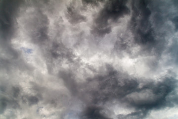 Dramatic cloudy sky