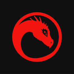red dragon logo