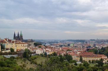 view of Prague, Czech republic