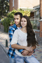 Fototapeta premium Young happy couple