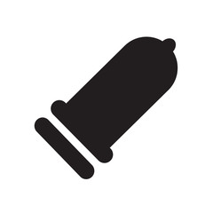 sign of protection. condom icon. vector eps10