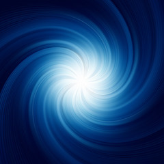 Blue Twirl Background. EPS 8