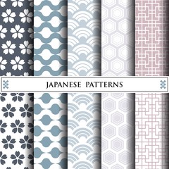 japanese vector pattern,pattern fills, web page background,surfa