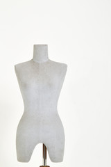 mannequin isolated on white background