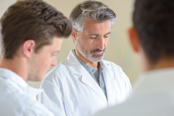 Fototapeta premium a group of scientists