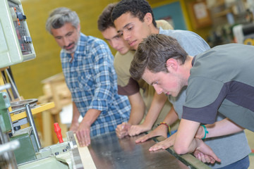 Obraz premium focused students