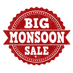 Big monsoon sale stamp
