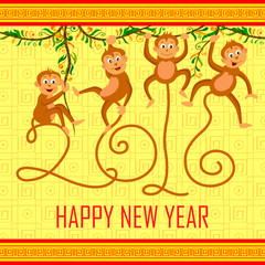 Happy Chinese New Monkey Year 2016