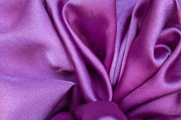 Smooth elegant purple silk can use as background