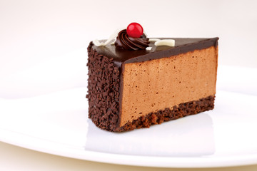  piece of cake on a white background