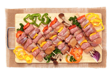 Spiedini di pollo
