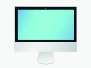 Fototapeta premium PC silver screen
