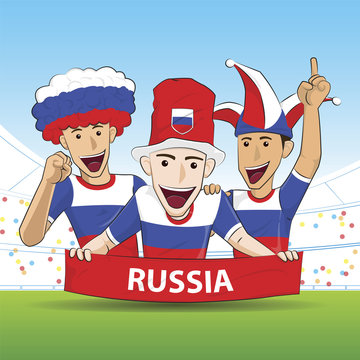 Russia Sport Fans