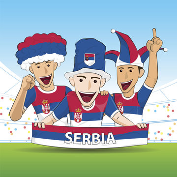 Serbia Sport Fans