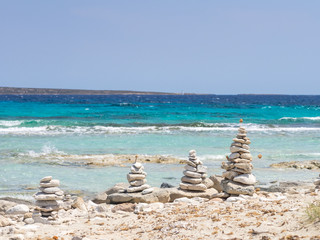 Art on the Ses Illetes Beach