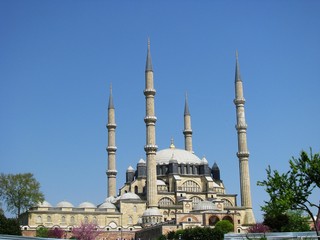 Fototapeta na wymiar Selimiye Mosque in Edirne Turkey