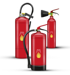 Obraz premium Compo Extincteur 3b