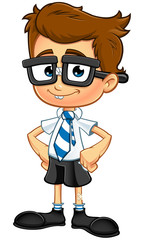 Smart Boy Character