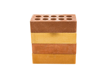 bricks isolated
