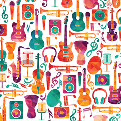 Music background. Vector illustration