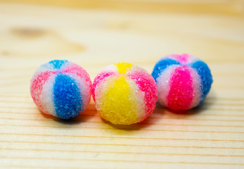 colorful Japanese candy