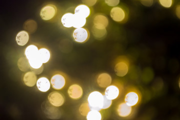 Obraz premium Abstract circular bokeh background of Christmaslight