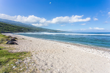 plage de K&eacute;lonia, Saint-Leu, &icirc;le de la R&eacute;union 