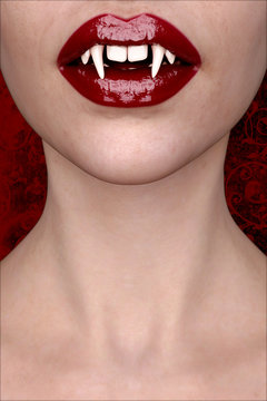 Weiblicher Vampir