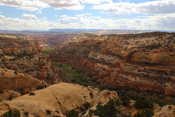 Lower Calf Creek scenery at the Grand Staircase-Escalante National Monument, Utah, USA