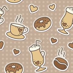 coffee pattern