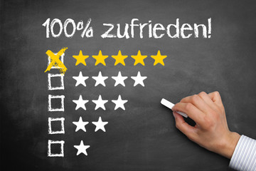 100% Zufrieden