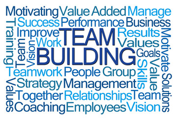 Team Building Word Cloud