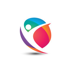 People Smart Color Logo