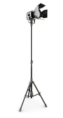 Illuminator with diffuser Studio isolated on white background. S