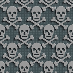 Seamless Skull Pattern