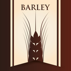 Barley icon design 