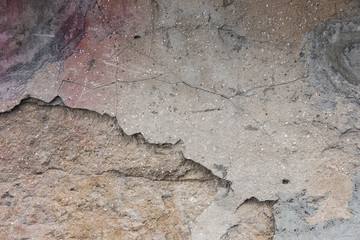 old cement, rough wall background