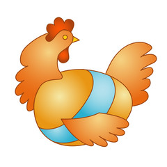 easter chicken and egg