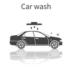 Car wash. Icon