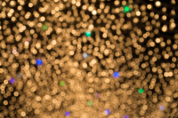 Blur bokeh of Christmas and  New Year festival abstract backgrou