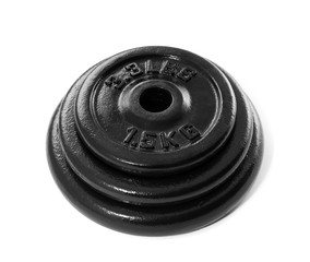 Stack of dumbbell weights