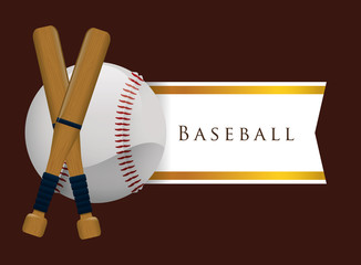 Baseball sport design 