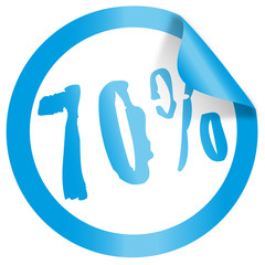 Obraz premium 70% Button