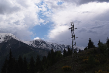 Obraz premium Georgia mountains in summer time