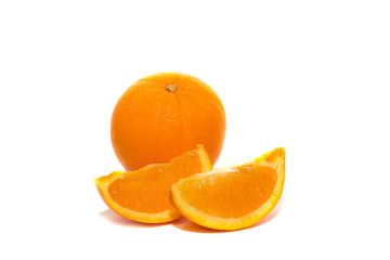 Апельсин с двумя дольками