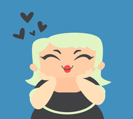 Blond Girl in Love