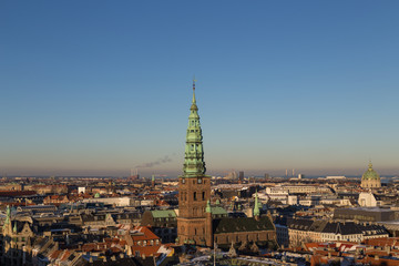 Obraz premium Copenhagen Skyline View