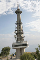 Obraz premium Vitosha Mountain TV Tower, Sofia, Bulgaria