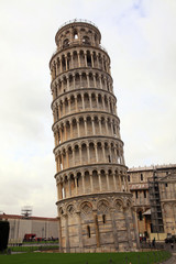 Leaning Tower in Pisa, Italy.