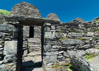 Skellig Michael, UNESCO World Heritage Site, Kerry, Ireland. Star Wars The Force Awakens Scene...